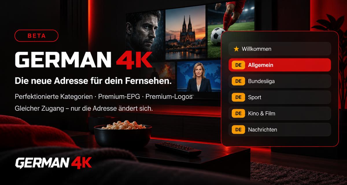 Aufgeräumte Senderliste, lückenloses TV-Programm, scharfe Logos