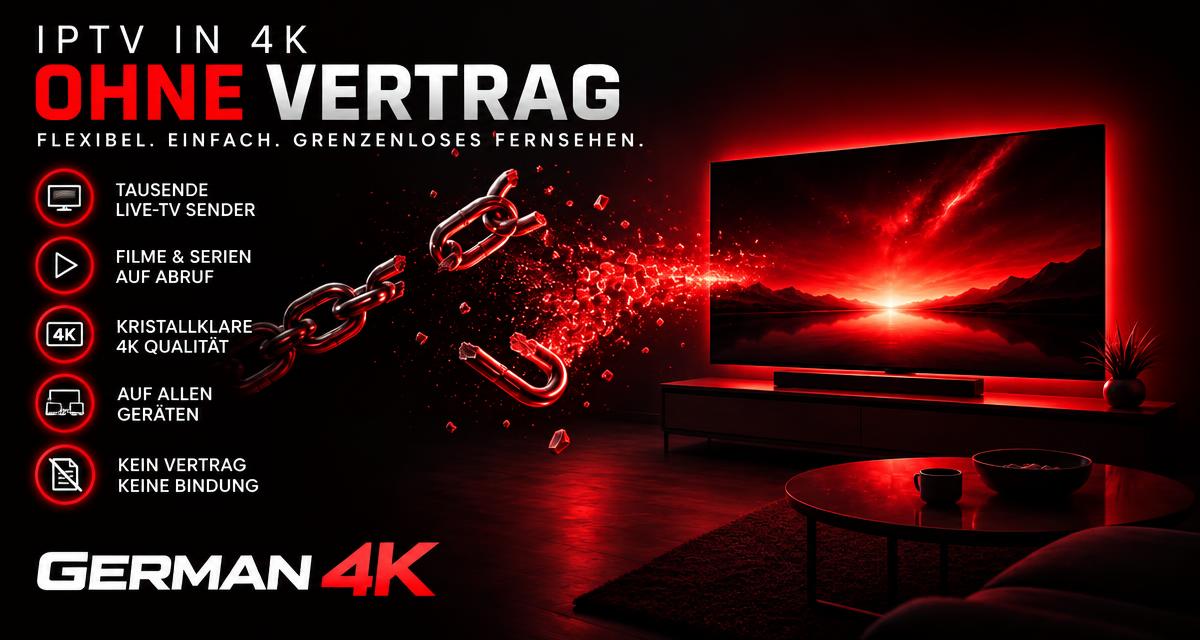 IPTV ohne Vertrag: flexibel streamen ohne Kündigungsfrist